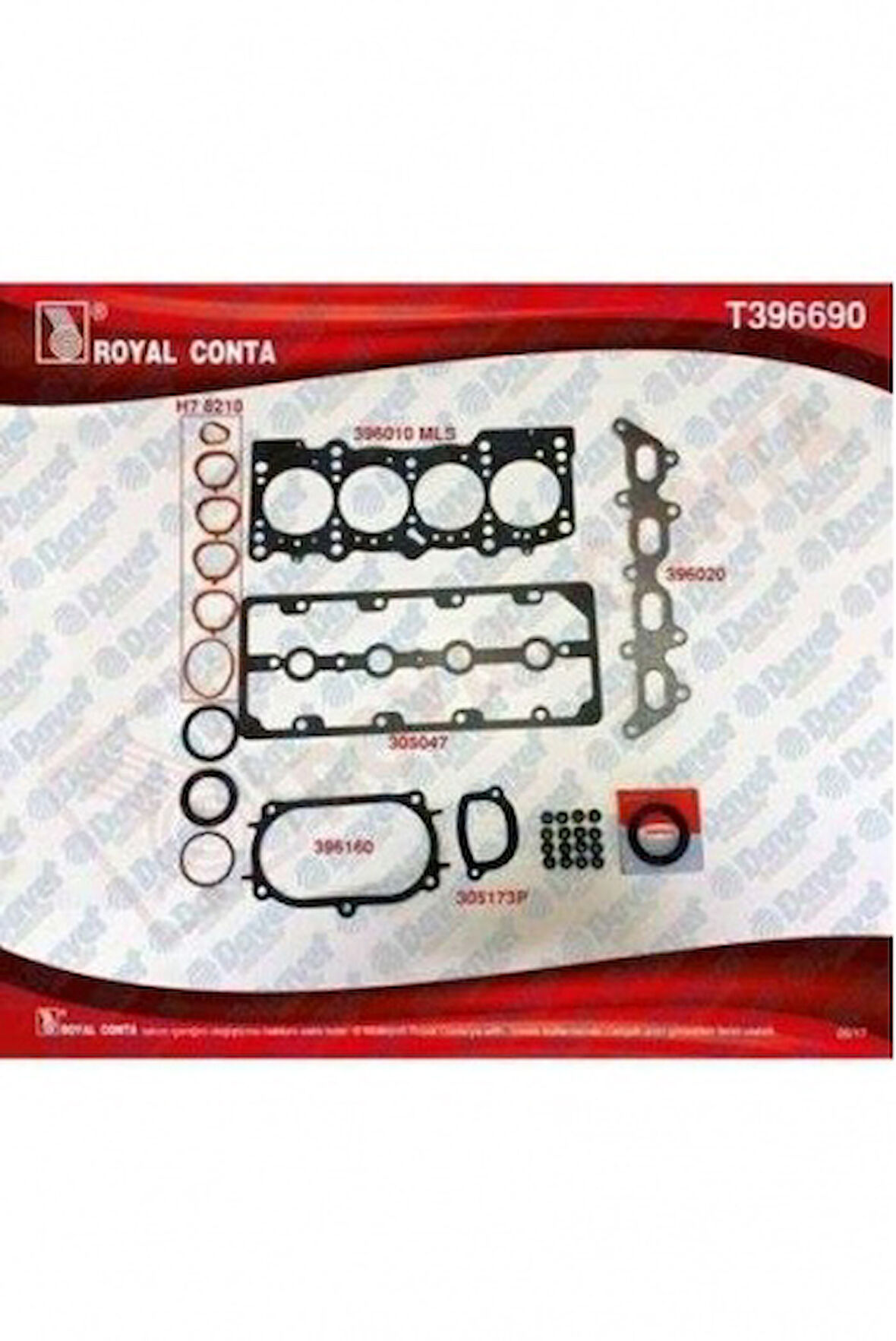 Fiat Ust Takım Contası Reinz Keceli Ve Subap Lastıklı Palıo Albea 1,2 16v - Royal T396690