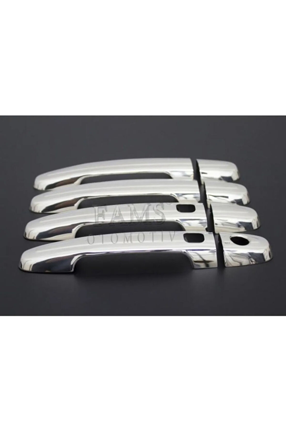 Toyota Auris Krom Kapı Kolu 4 Kapı 2007-2012 Paslanmaz Çelik