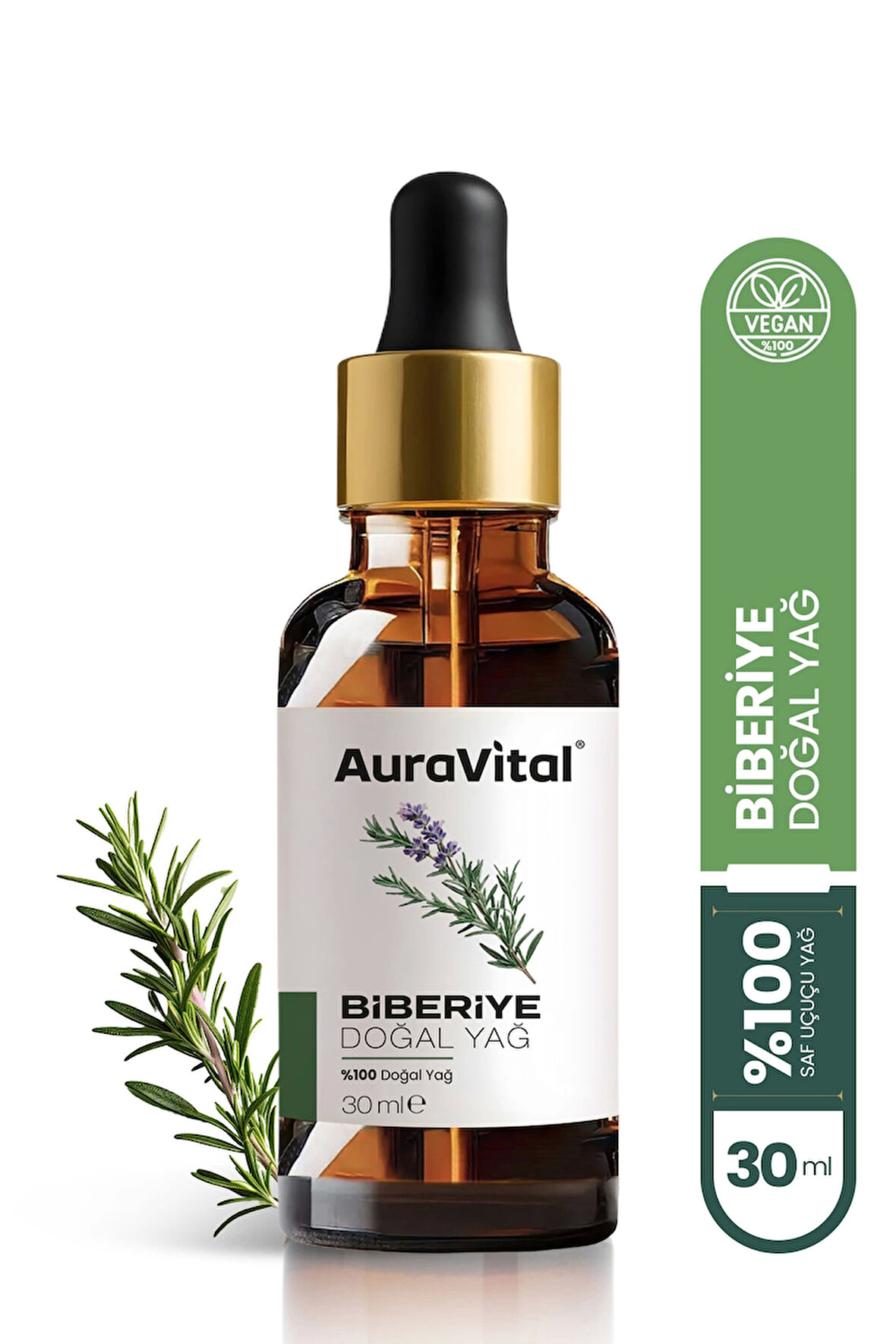 Biberiye Yağı %100 Saf ve Doğal 30 Ml