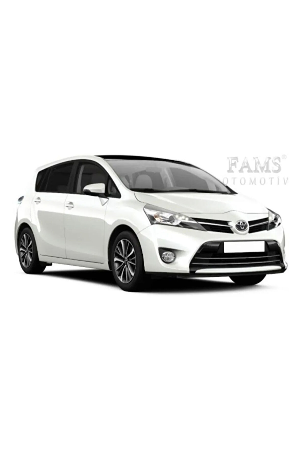 Toyota Verso Krom Ön Panjur 2 Prç. 2004-2009 P. Çelik