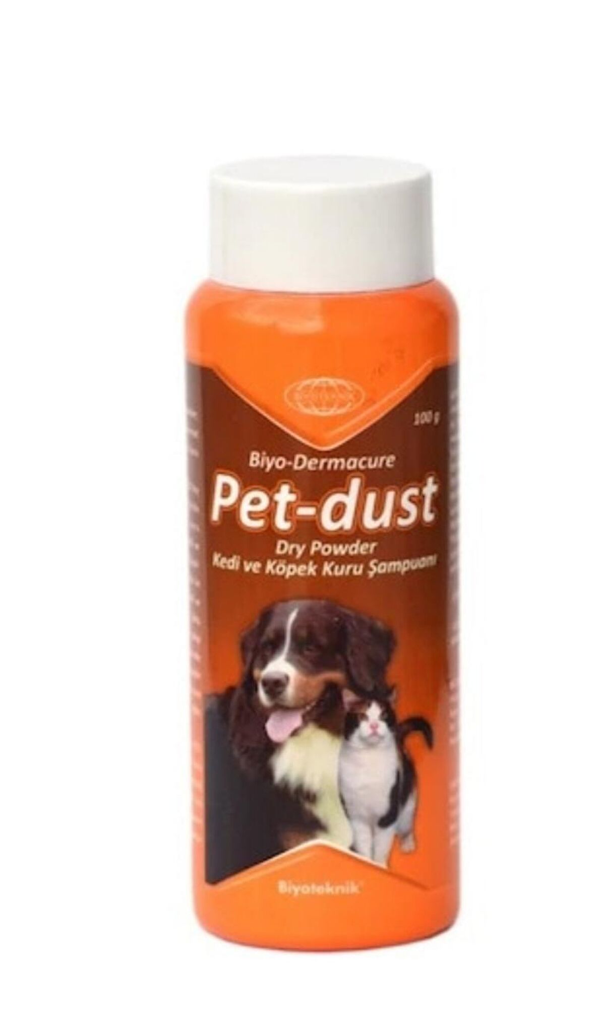 Biyo-Dermacure PET-DUST Dry Powder Kedi ve Köpekler İçin Kuru - Toz Şampuan