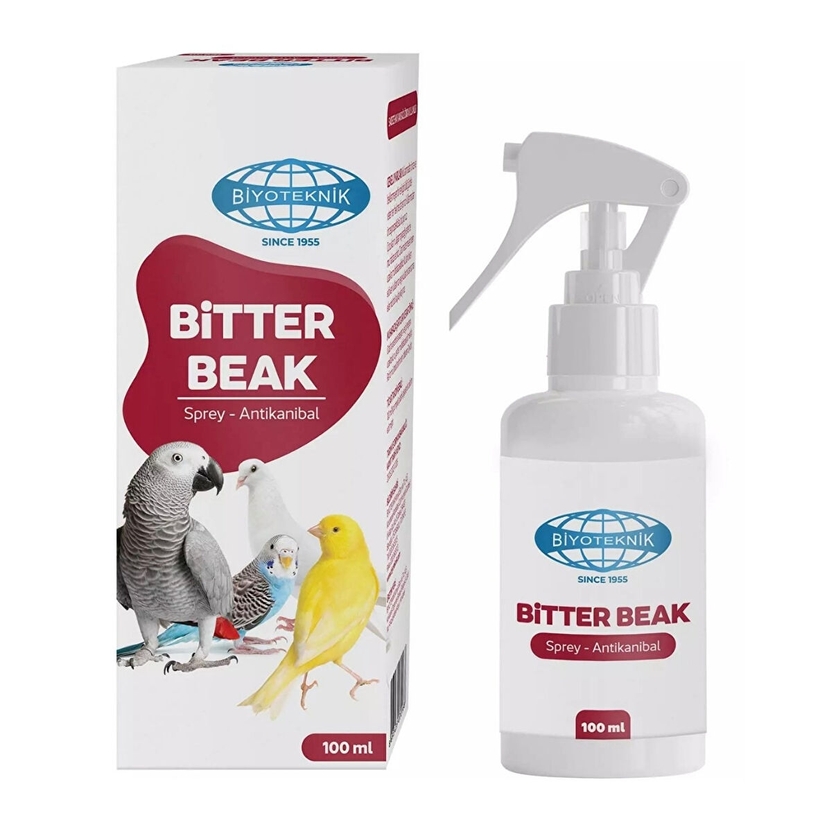 BİYOTEKNİK BİTTER BEAK ANTİKANİBAL SPREY 100 ML