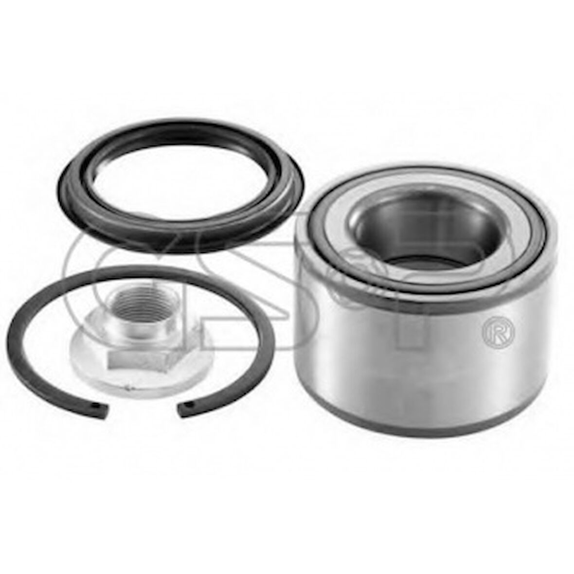 Mazda Ticarı Teker Rulmanı On Mazda Bt50 B2500 1998 2011 Ranger 2.5d 2.5dt 2002 2012 Olcu (47×88×55) - Gsp Gk7534a