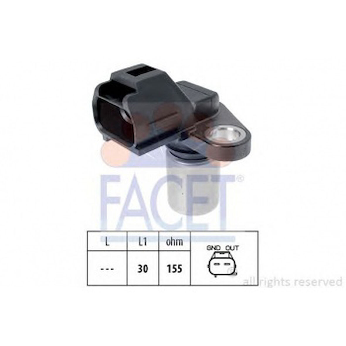 Ford Krank Sensoru Ford Focus II 2.5 08>11kuga I 08>14 2.5 Volvo C30 (533) 2.4 I D3-D4-D5 06>12  C70 I Ca - Facet 9.0263