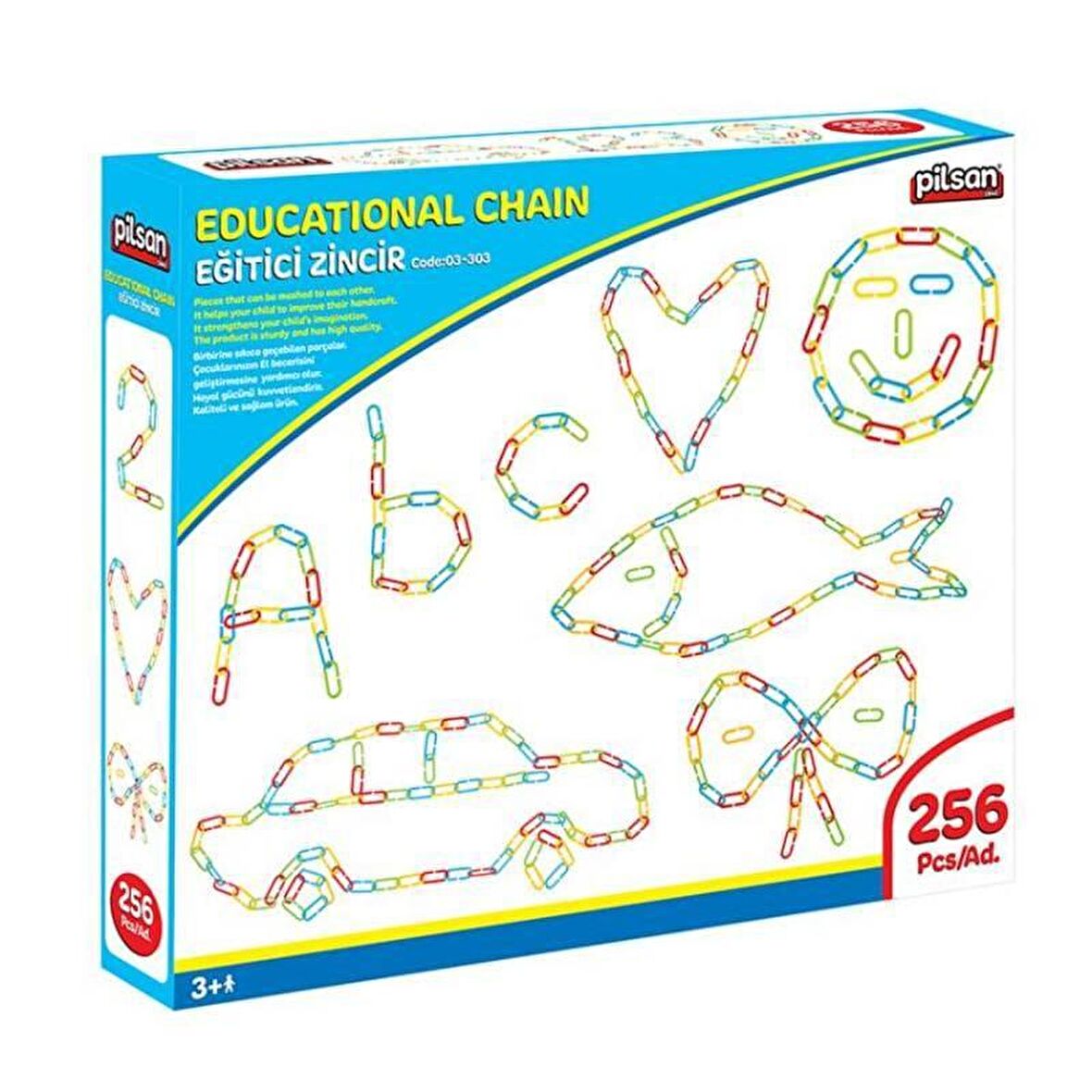 Eğitici Zincir - 256 Parça