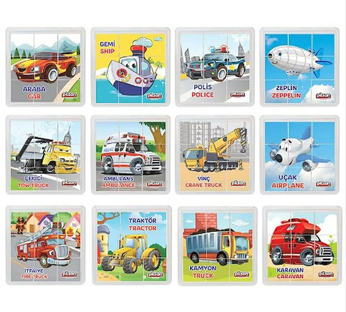Pilsan Oyuncak Yaşam Çocuk Puzzle
