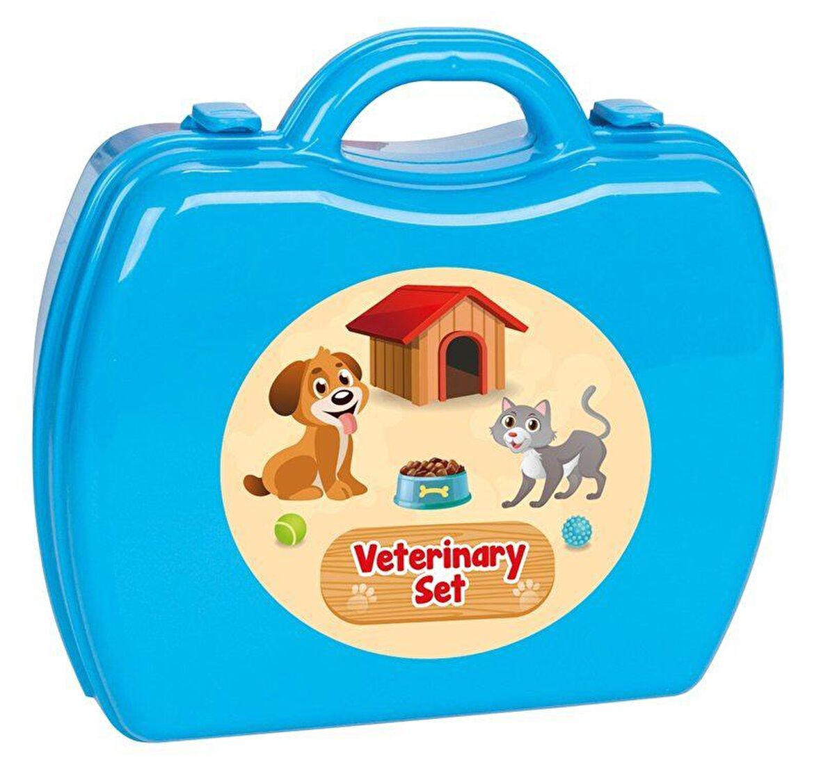 Aksesuarlı Çantalı Veteriner Seti - 21 Parça