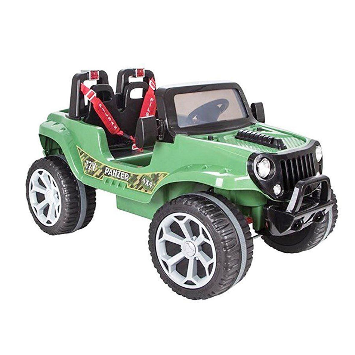Pilsan Panzer Çift Kişilik 4X4 Akülü Araba 12V