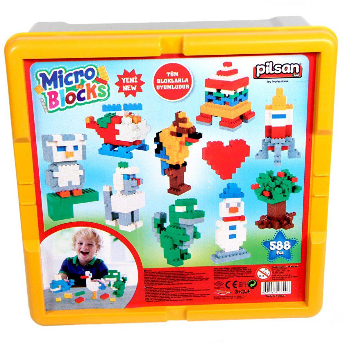 Klasik Mikro Bloklar Serisi - 588 Parça
