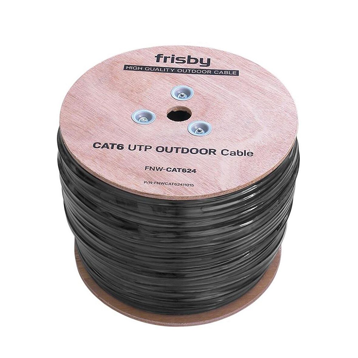 FRISBY FNW-CAT624 CAT6 DIŞ MEKAN PATCH KABLO 305M 23AWG 0.58MM