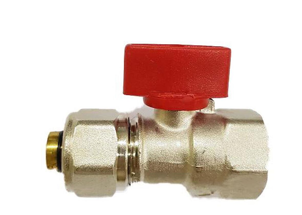 E.C.A 1/2" Rakorlu Mini Küresel Valf 102122350