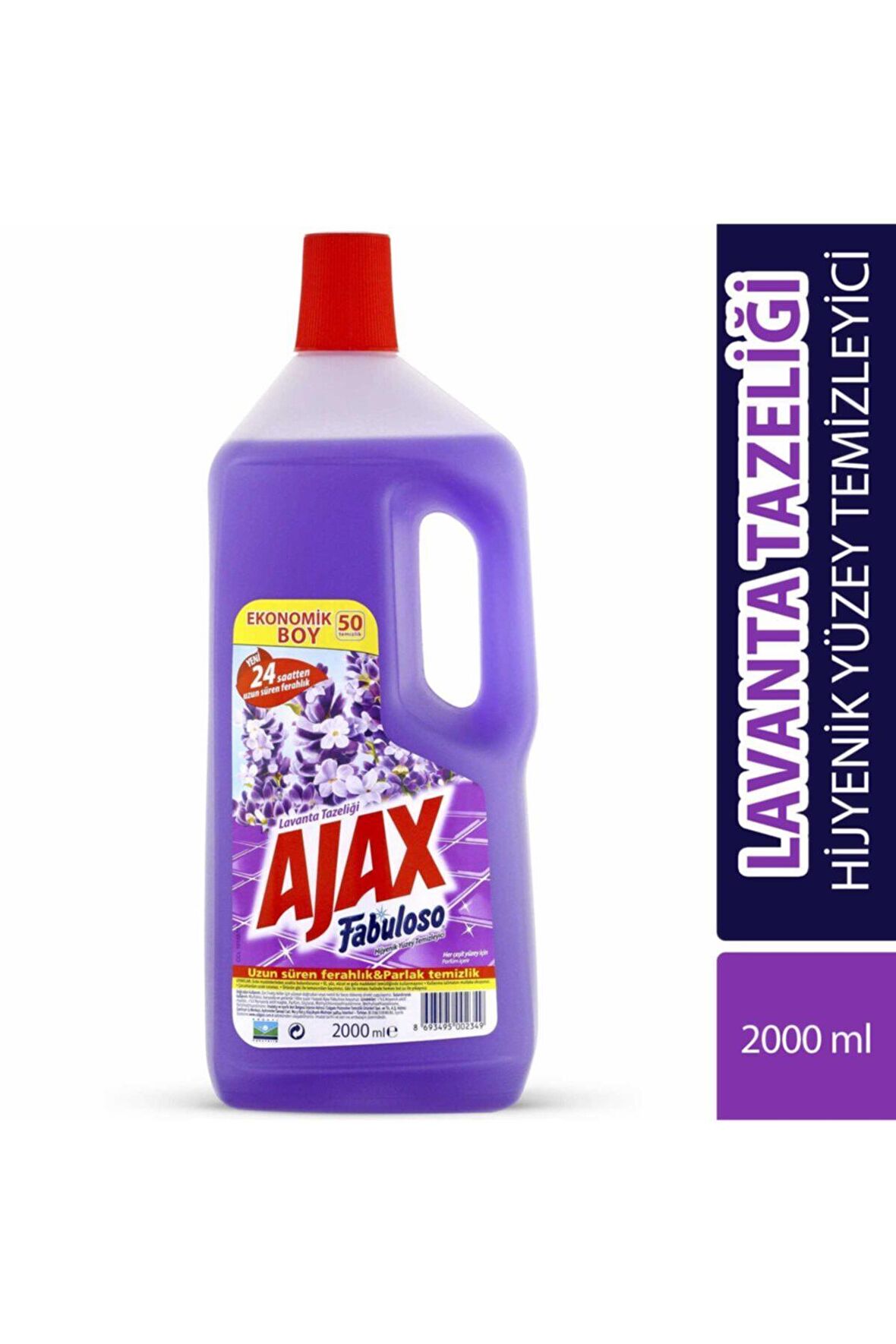 Ajax Fabuloso 2000 Ml Lavanta Yüzey Temizleyici