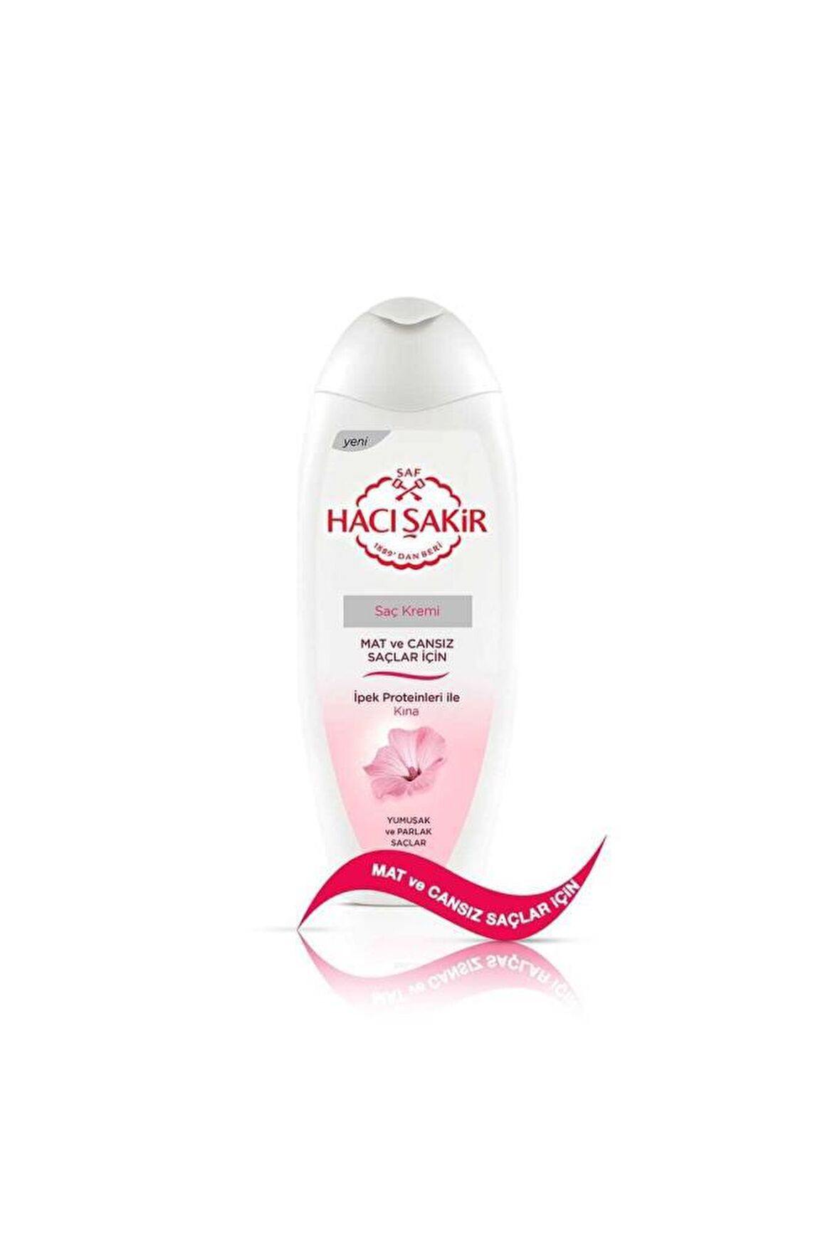 Hacı Şakir İpek Proteinleri &Kına Canlandırıcı Tüm Saç Tipleri İçin Proteinli Saç Kremi 450 ml