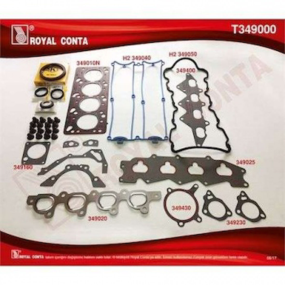 Ford Motor Takım Contası (keceli+subaplastıklı) S,k,c Dahıl Escort CLX 1,6 Zetec E 16v 92>00 Mondeo I / I - Royal T349000