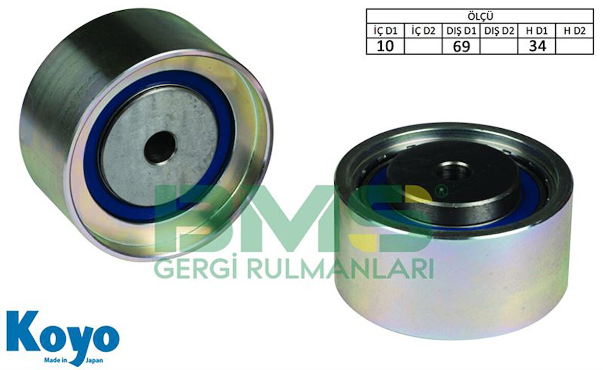Otokar Ticarı Alternator Gergi Rulmanı Otokar M.2010 Demir - Bms 193