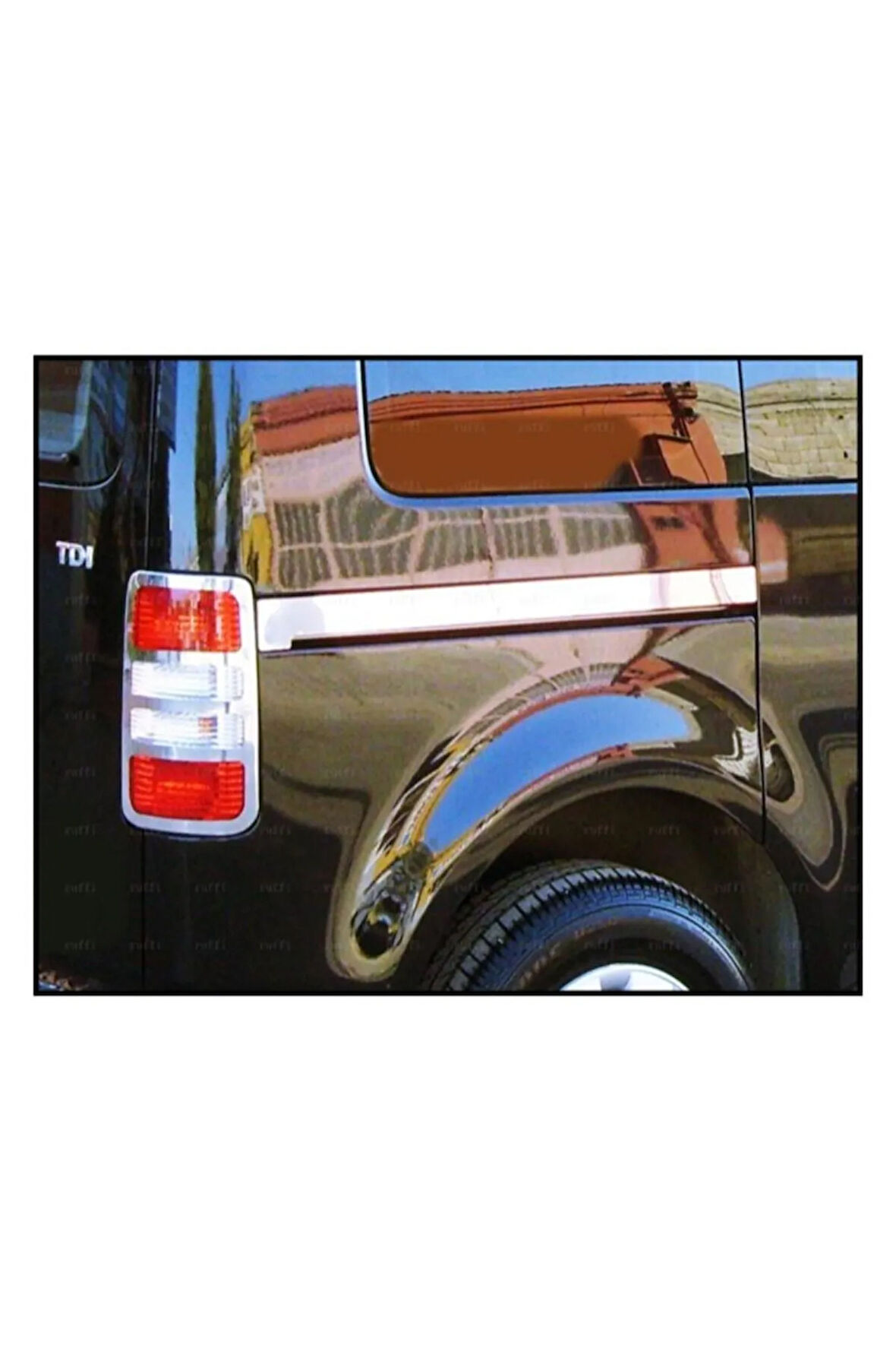 Vw Caddy Maxı Krom Sürgü Nikelajı 2 Prç. 2004-2015 P.çelik