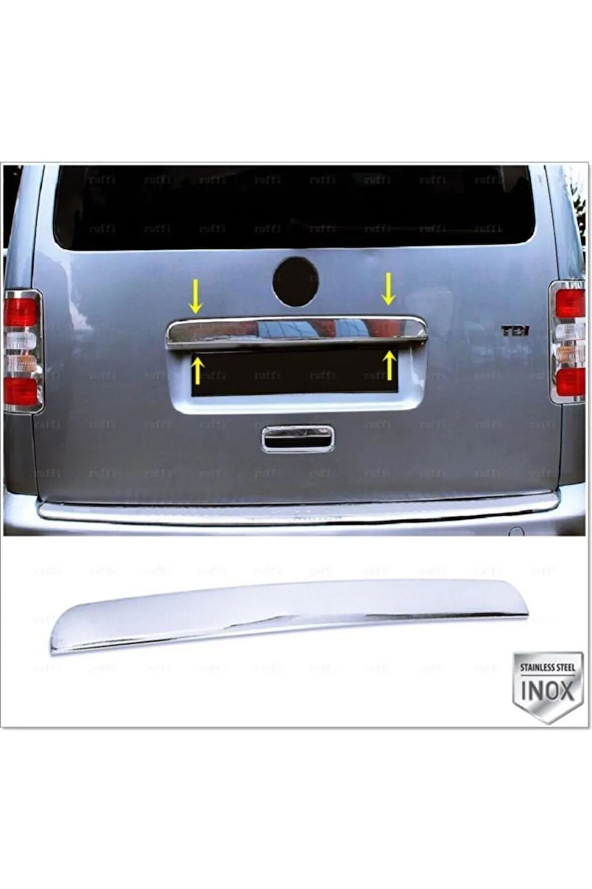 Vw Caddy Krom Bagaj Çıtası 2010-2015 Arası P. Çelik