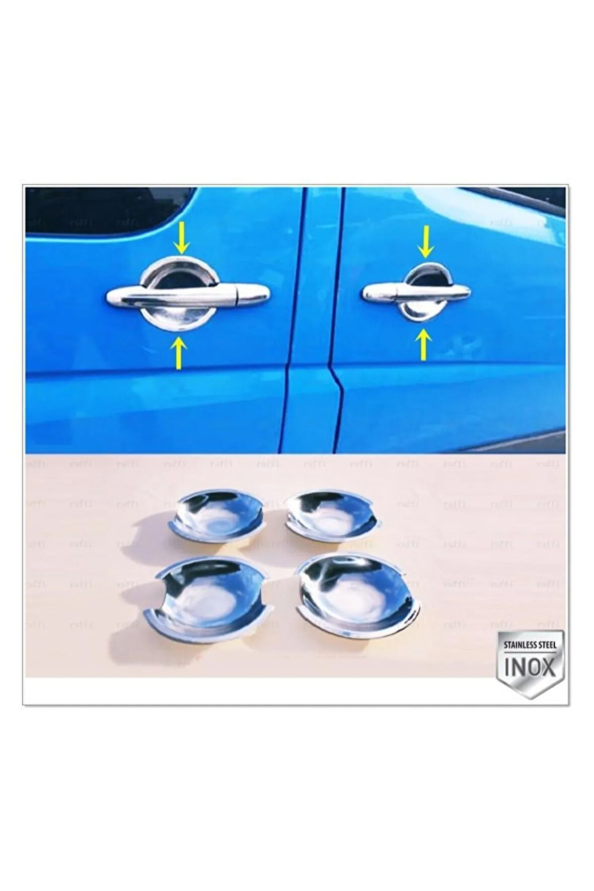 Vw Crafter Krom Kapı Kolu Tası 4 Kapı 2006-2017 P. Çelik