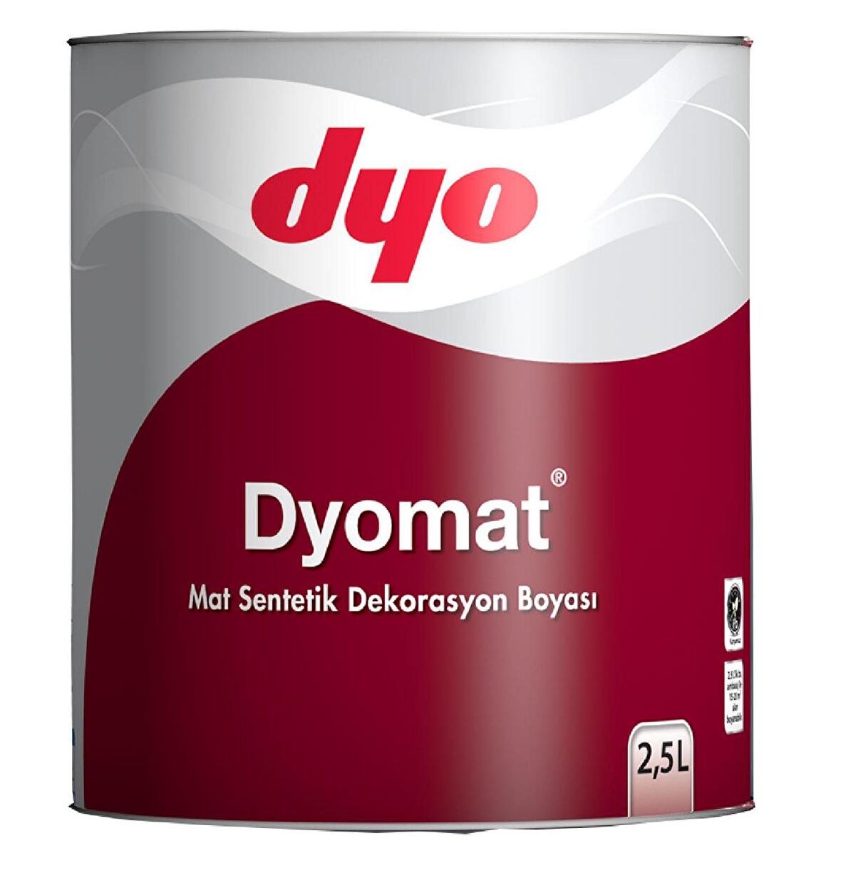 Dyo Dyomat 2.5 lt İç Cephe Boyası Beyaz