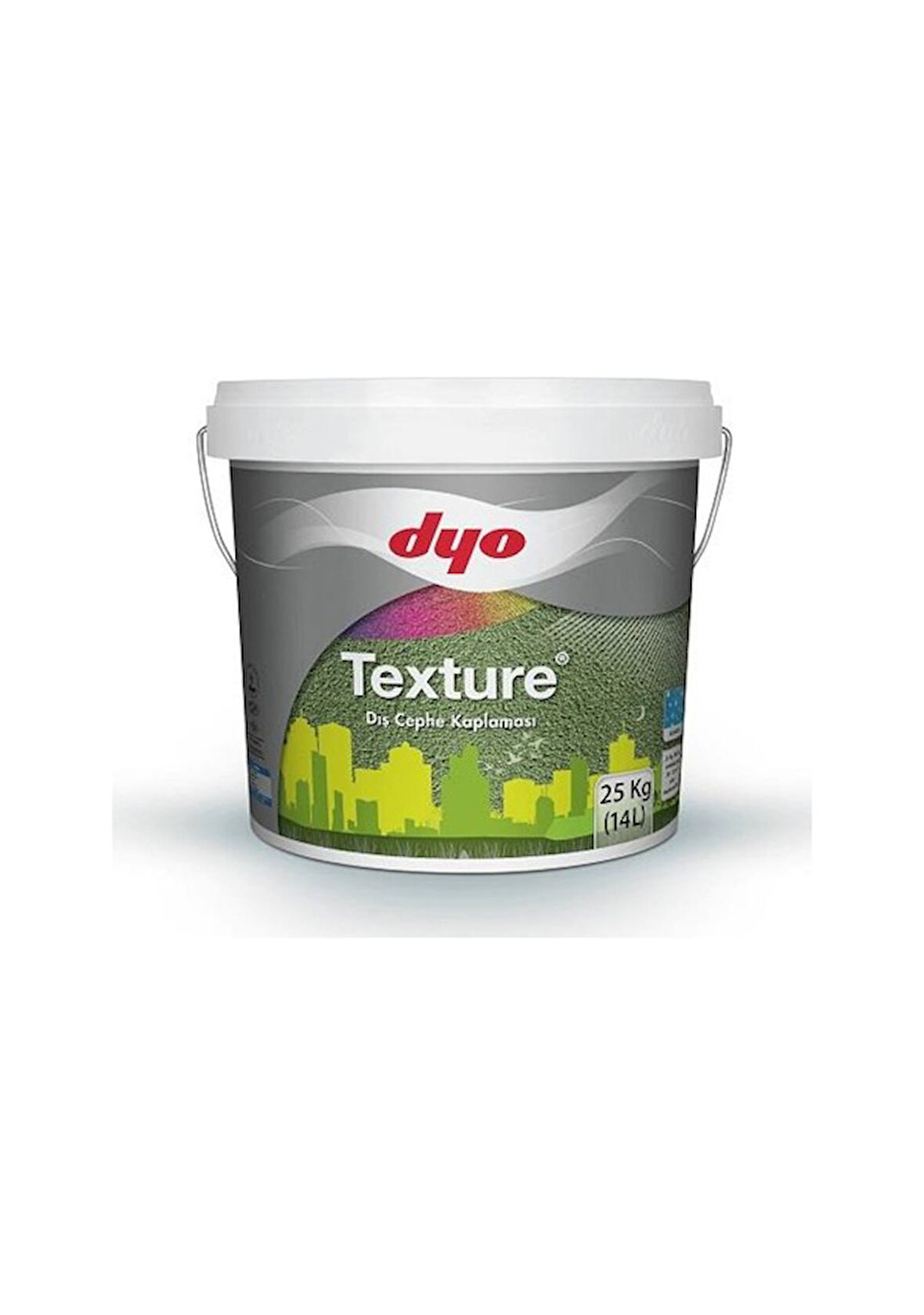 DYO TEXTURE GRENLİ DIŞ CEPHE KAPLAMASI 25 KG