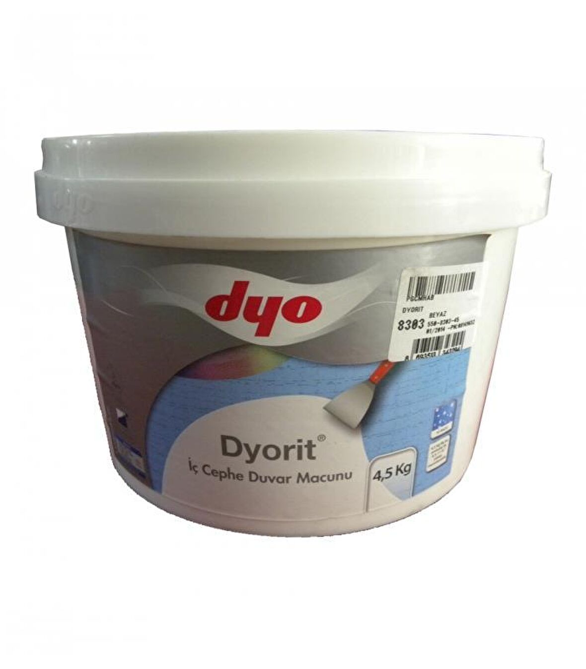 DYORİT İÇ CEPHE DUVAR MACUNU 4,5 KG