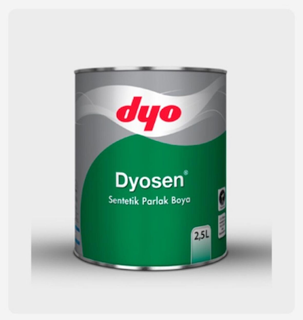 DYOSEN SENTETİK YAĞLI BOYA 2,5 LT AÇIK KAHVE (0008)