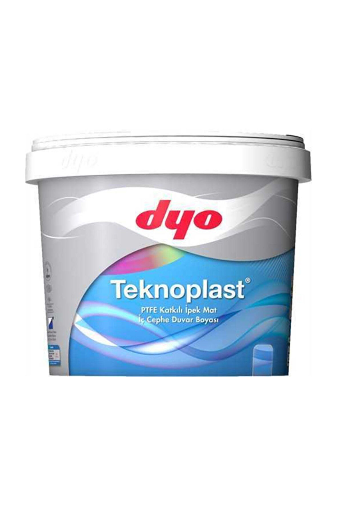 Dyo Teknoplast Silinebilir Silikonlu İç Cephe Boyası Beyaz 2,5 Lt