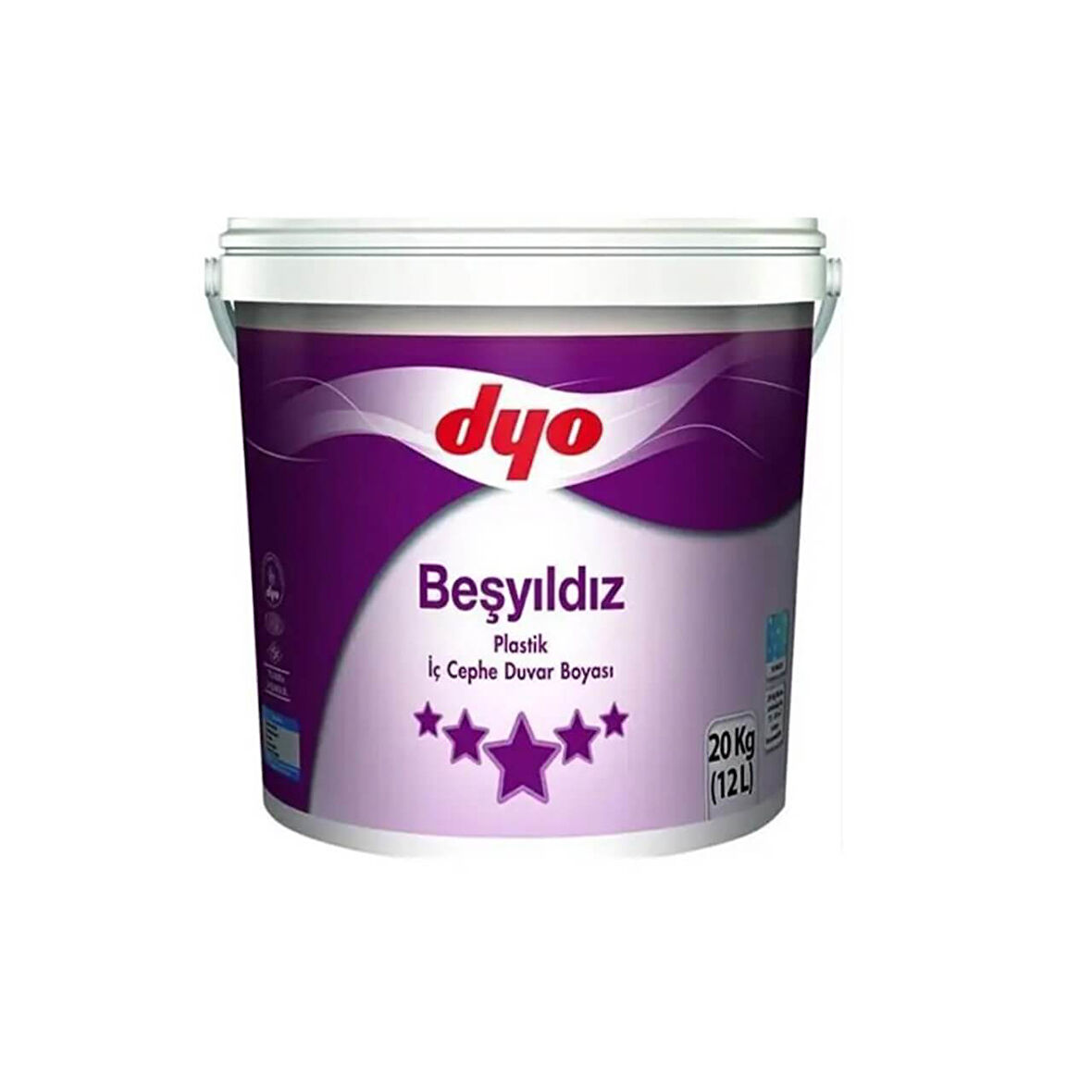 DYO BEŞYILDIZ PLASTİK İÇ CEPHE BOYASI 20KG