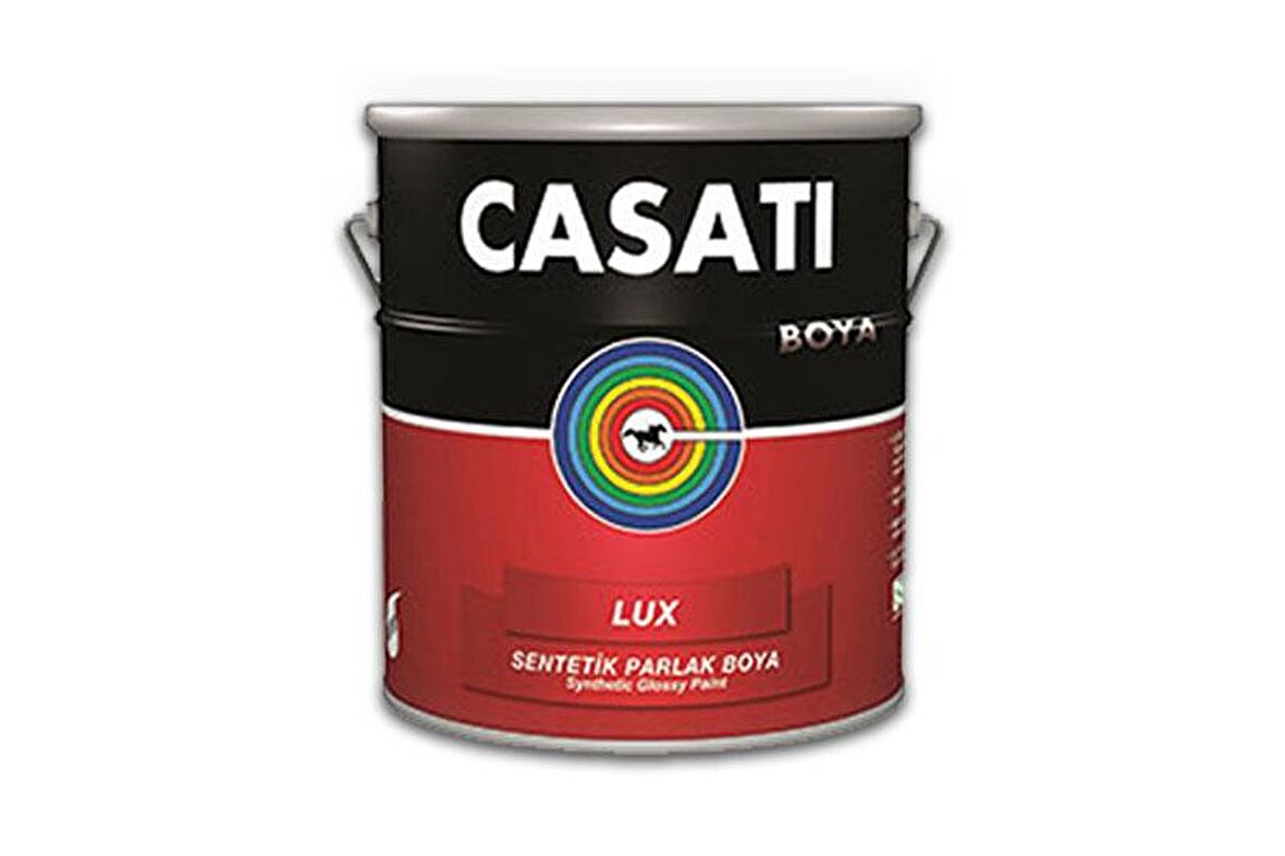 Casati Lüx Sentetik Parlak Boya 0,75 Litre Beyaz