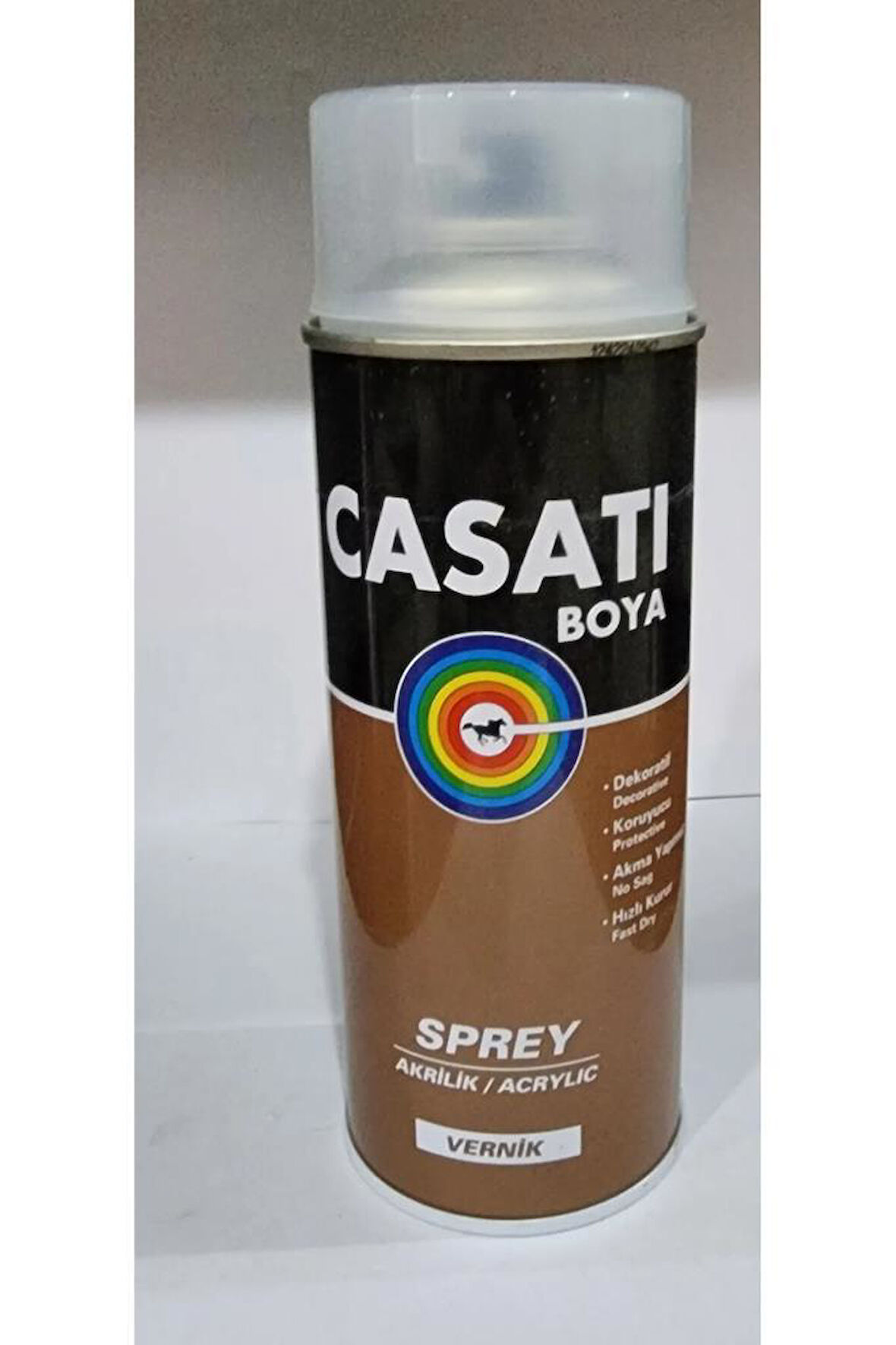 Casati Akrilik Sprey Vernik Şeffaf Mat 400 mL