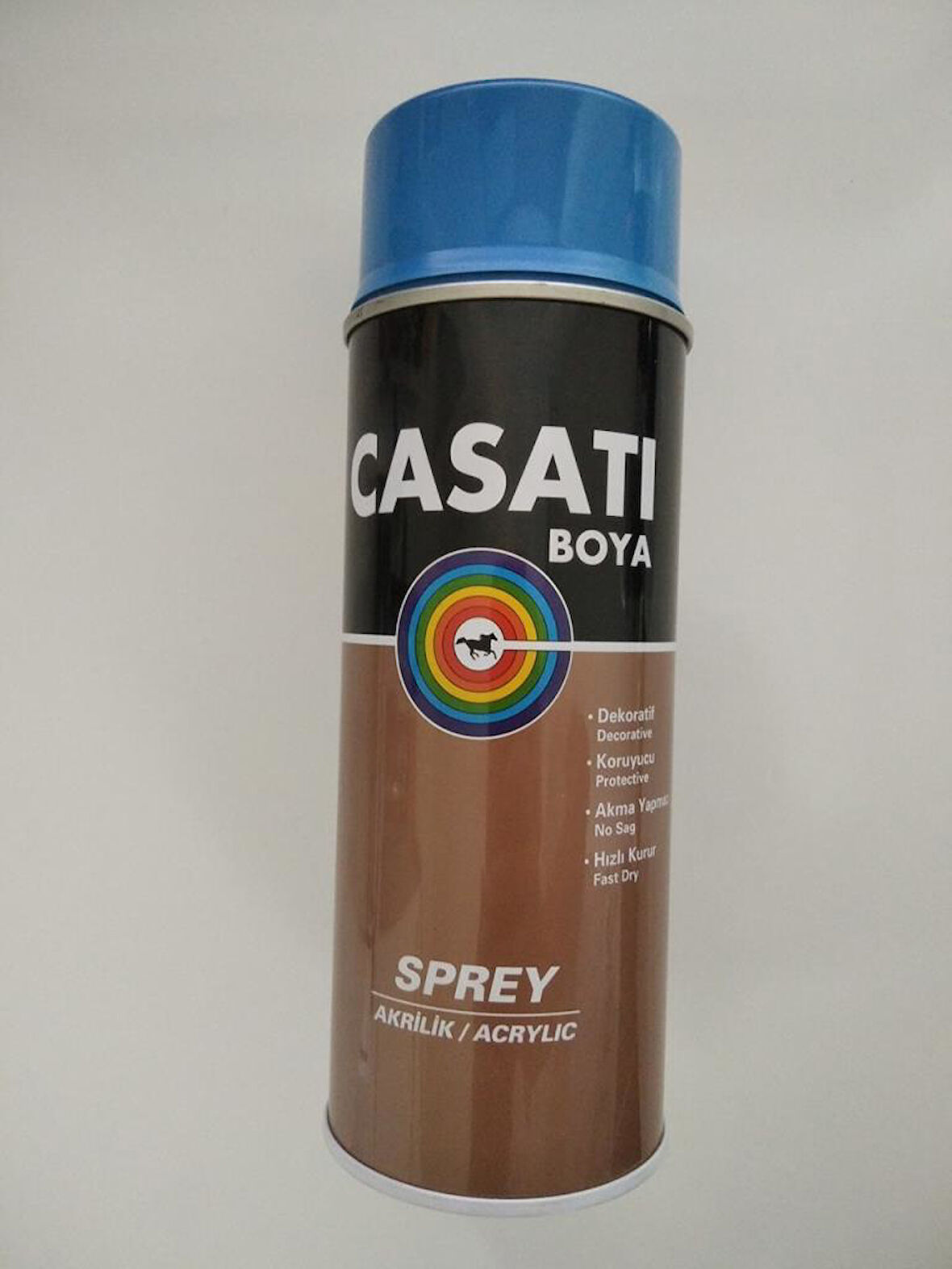 Casati Akrilik Sprey Boya 400 ML S355 Metalik Mavi