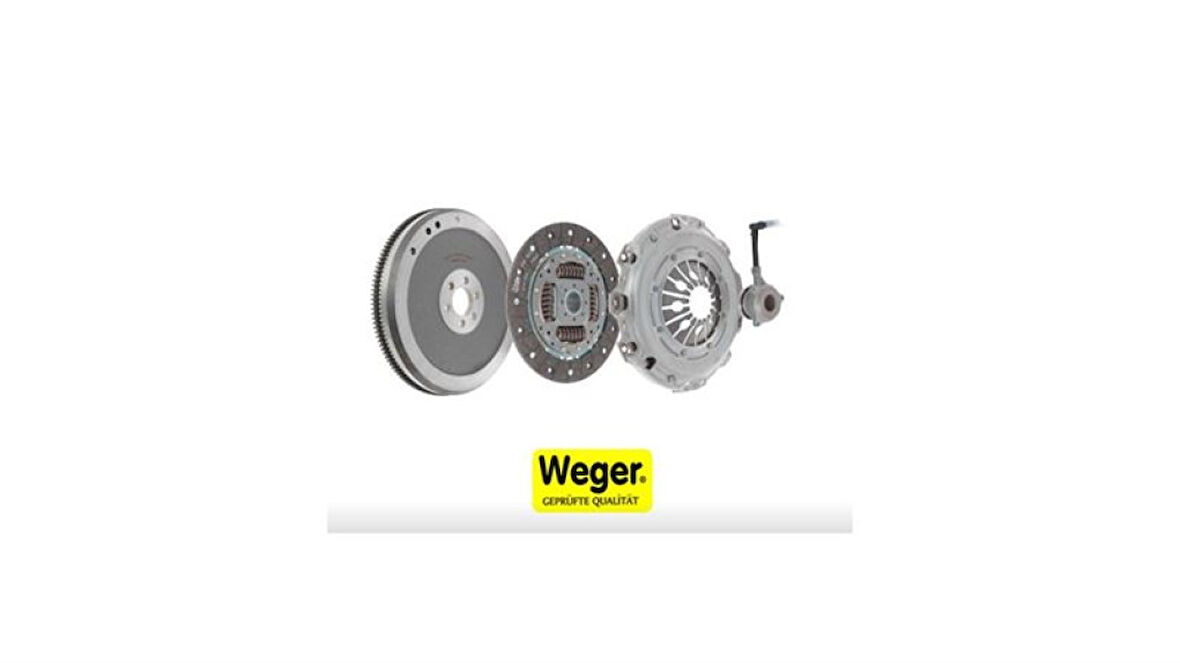 Opel Volan + Debriyaj Seti Combo C Corsa C Meriva A Tigra B 1.3 Cdti 16v 04> Z13dt - Weger W-Kcf15064