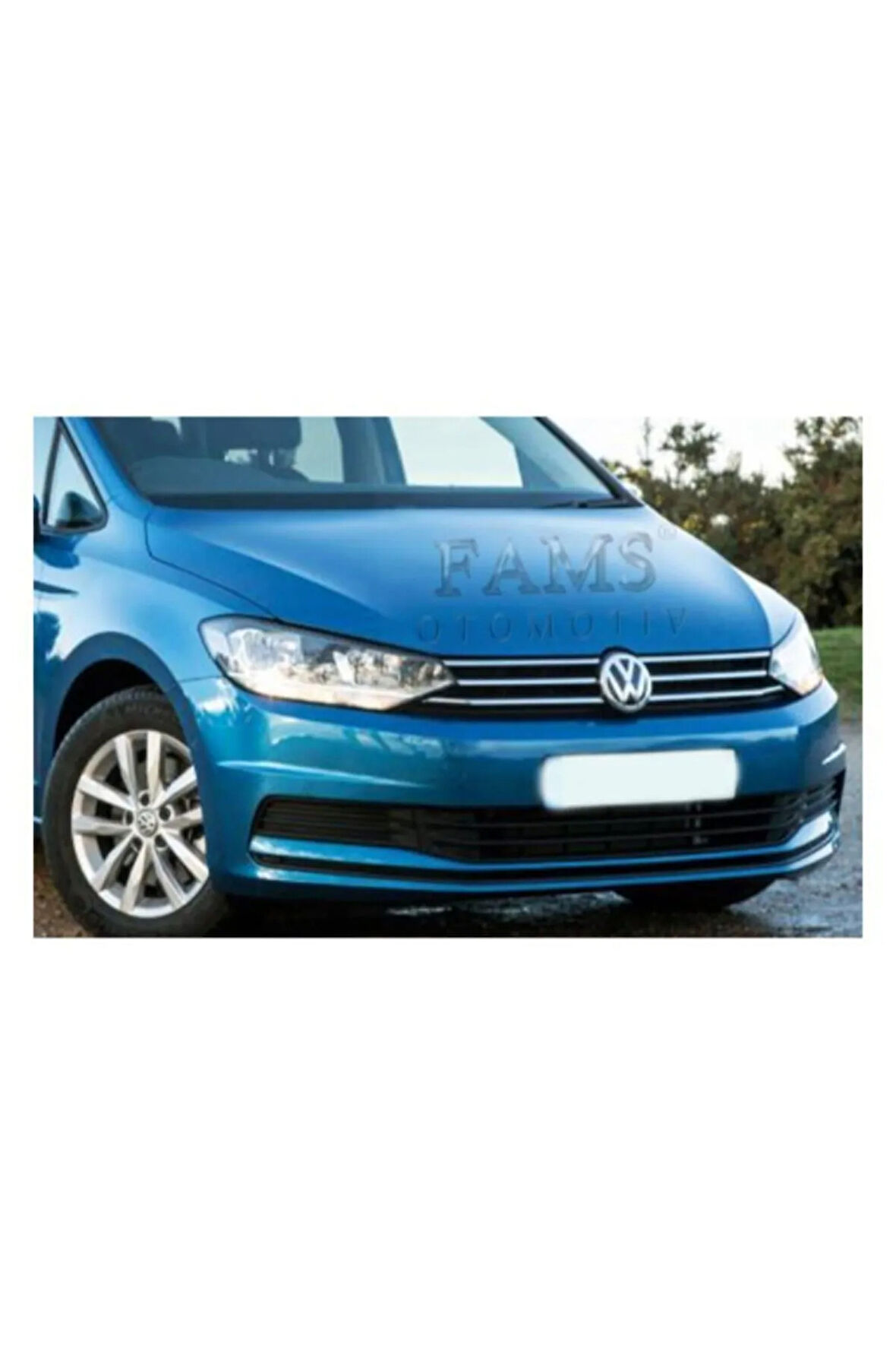 Vw Touran Krom Ön Panjur 6 Prç. 2007-2010 P. Çelik