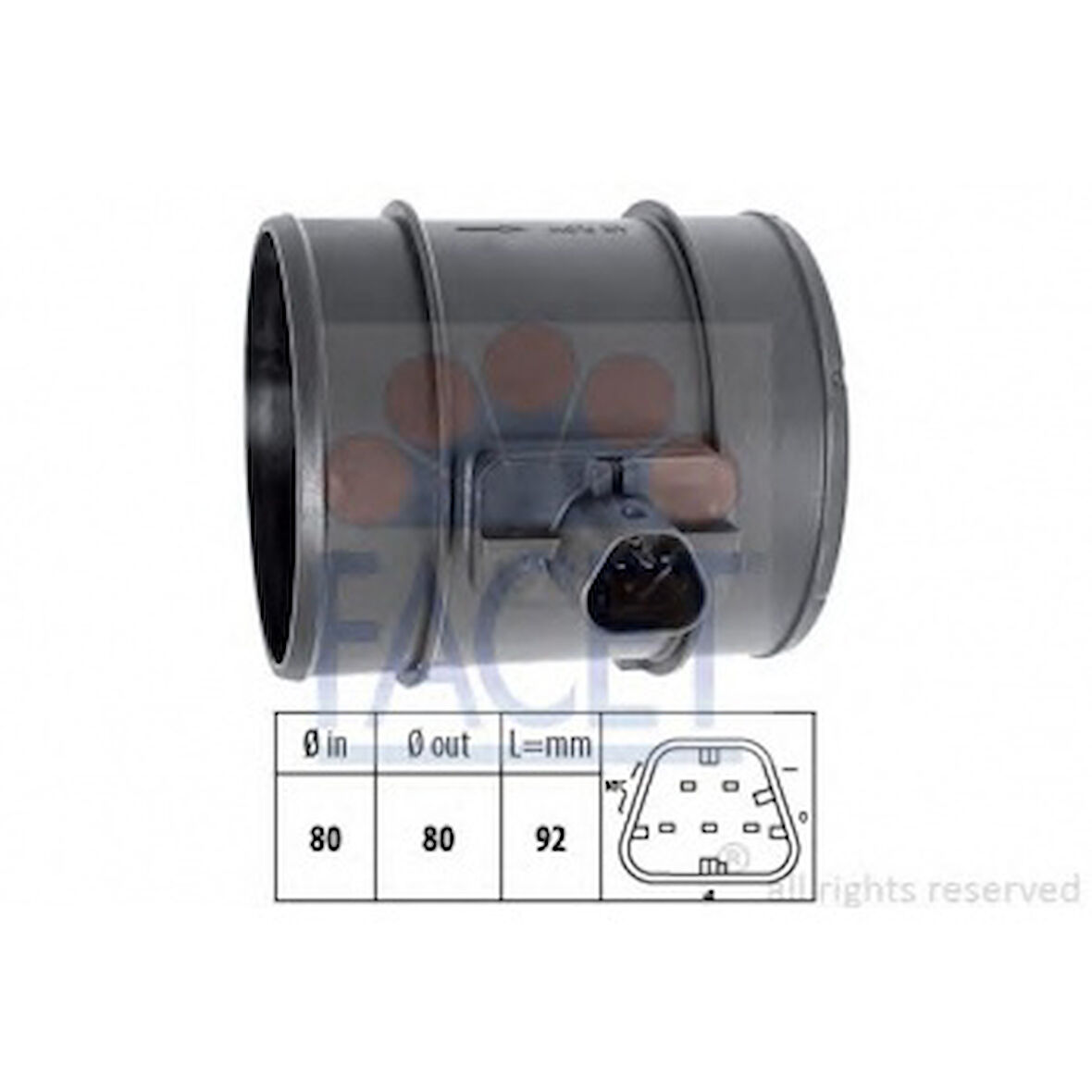 Opel Hava Debimetresi Astra J - İnsignia A A16let - A20dth - Facet 10.1438