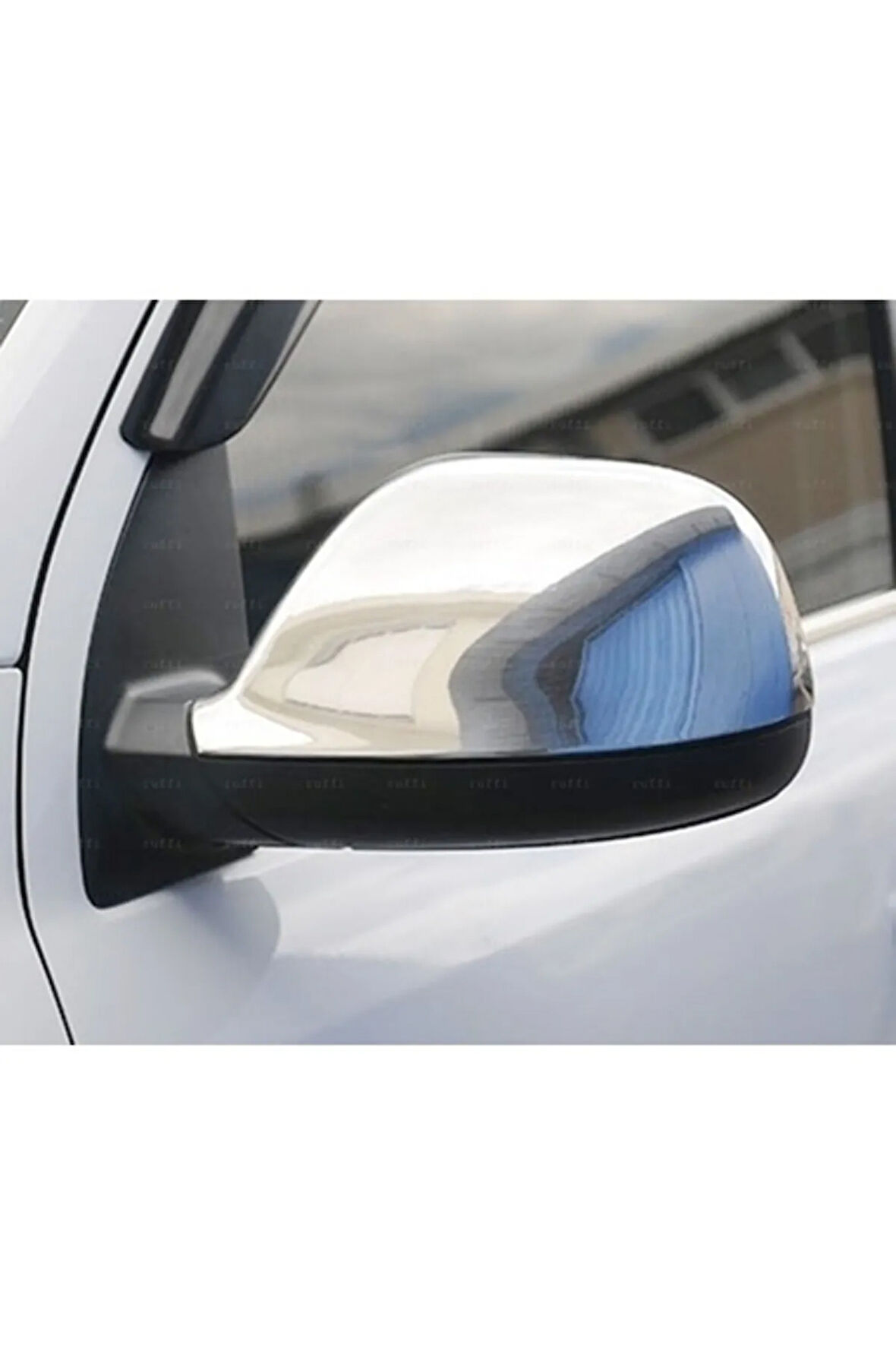 Vw T5 Transporter Krom Ayna Kapağı 2 Prç. 2010-2015 Arası Paslanmaz Çelik