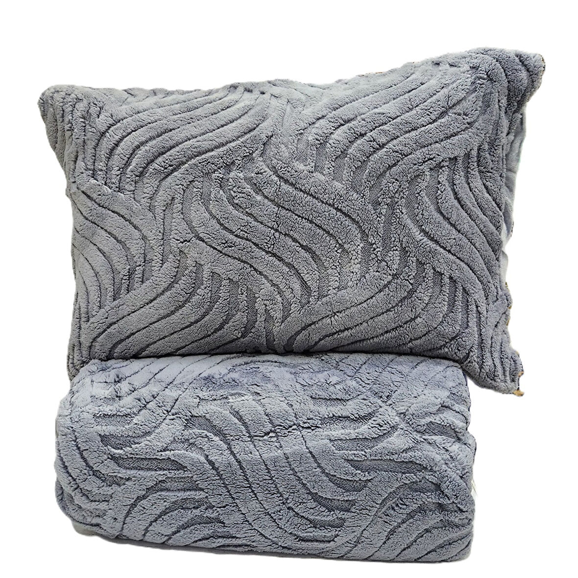 COMFORT YORGAN SETİ ÇİFT KİŞİLİK LUMOS GRİ
