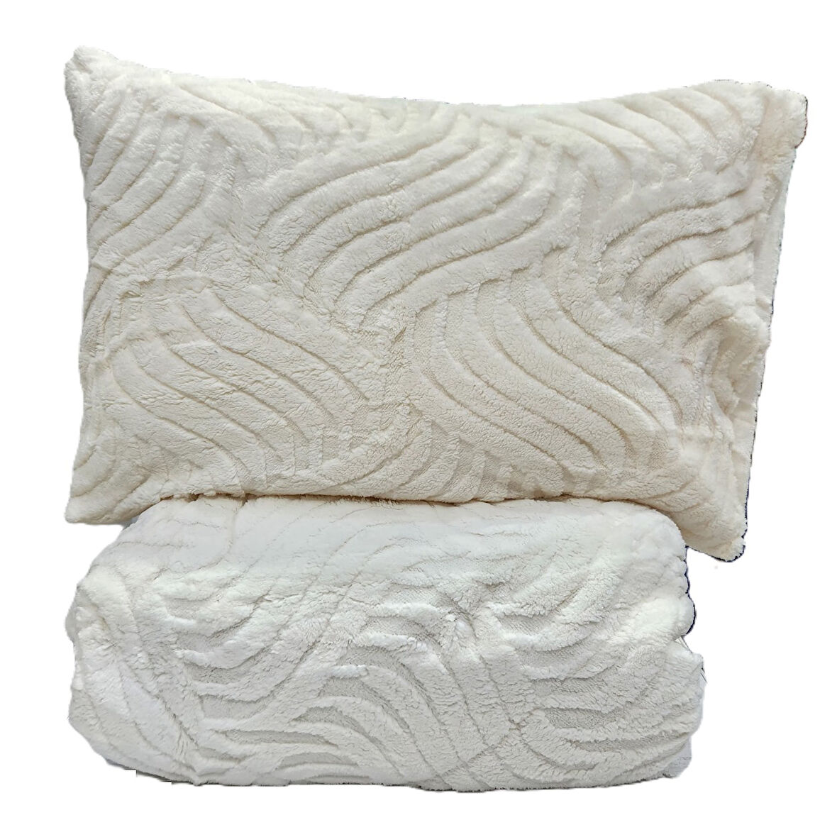COMFORT YORGAN SETİ ÇİFT KİŞİLİK LUMOS KREM