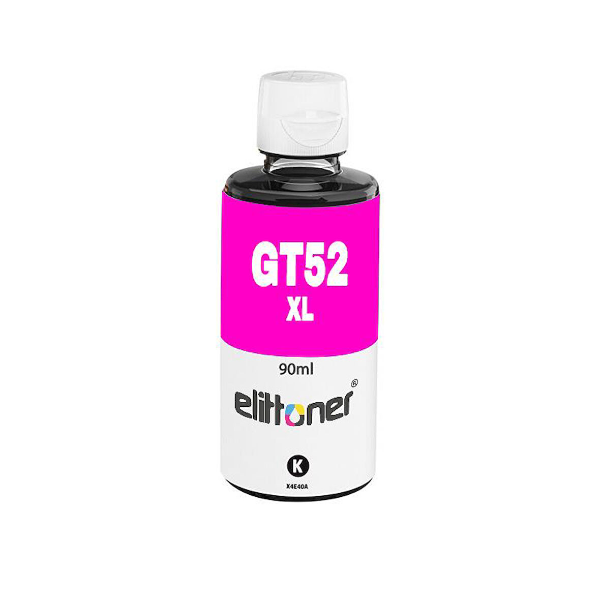 Elittoner HP Mürekkep GT52XLM, M0H55AE, Magenta 70ml