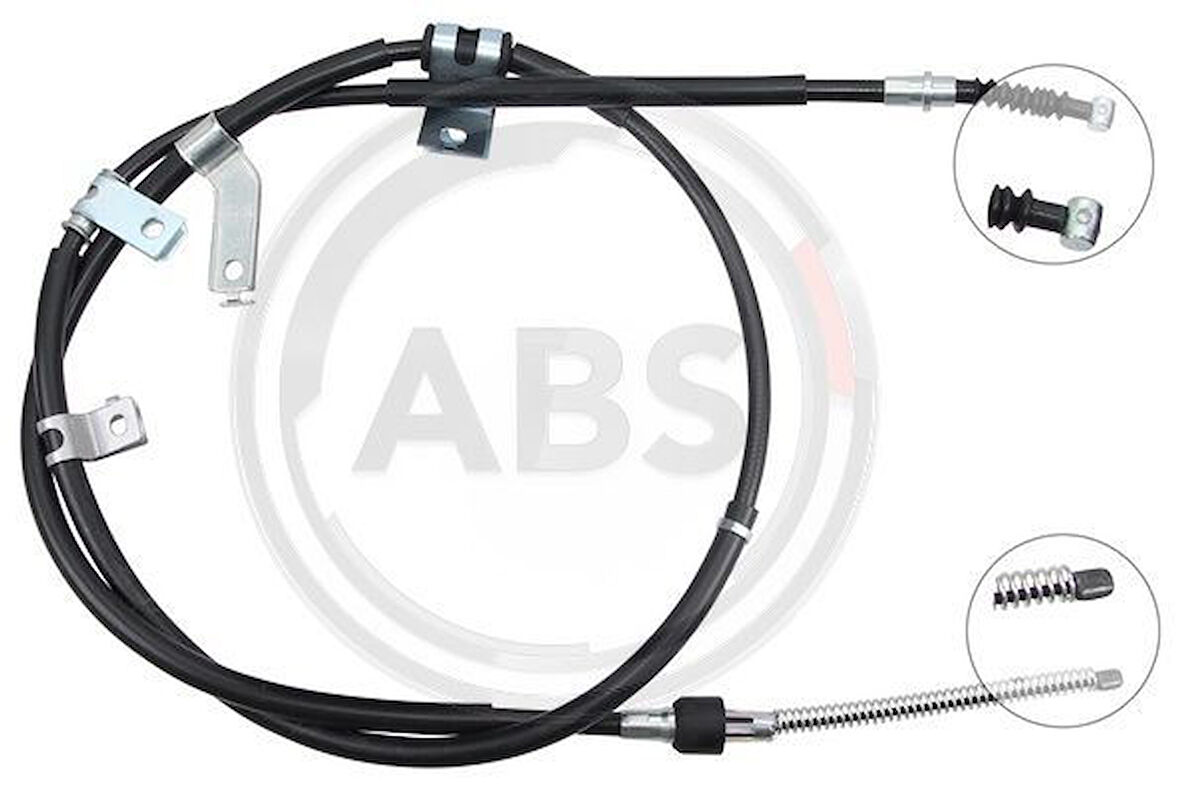 Mitsubıshı Ticarı El Fren Teli Arka Sag Mitsubıshı L200 2.5 DID 4x2-4×4 2006-> - Cavo 3302 665