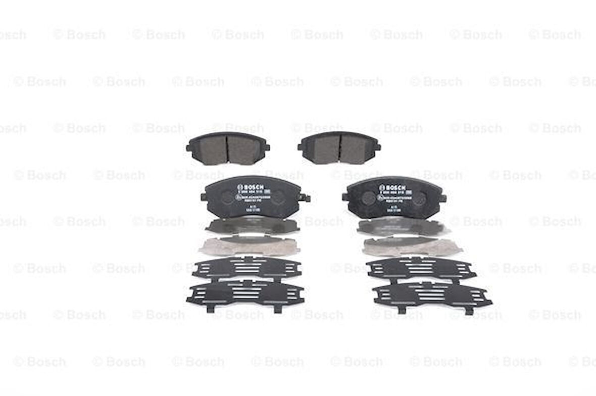 Subaru On Fren Balatası Subaru İmpreza 00-08 Legacy 02-08 Brz 12-> Forester 02-08 - Bosch 0986494315