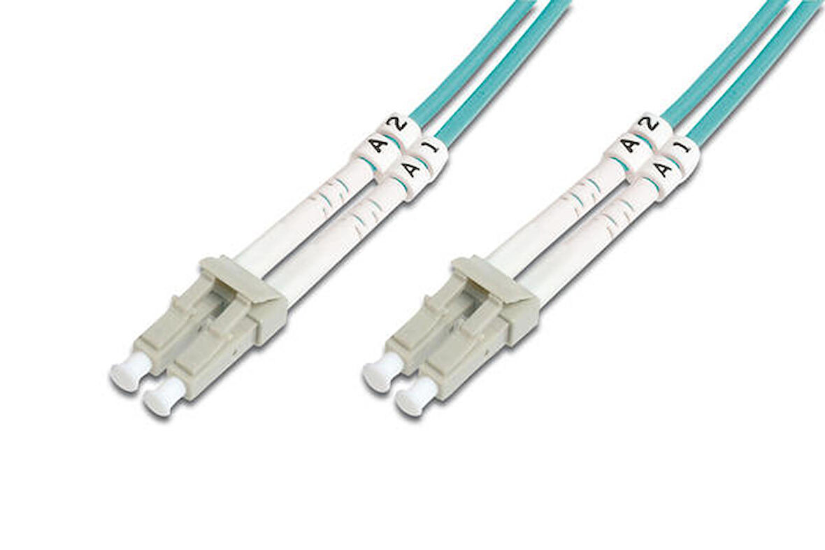 Beek BC-FO-5LCLC-02/3 2 Mt LC-LC 50/125 OM3 Multimode Duplex Patch Cord Kablo