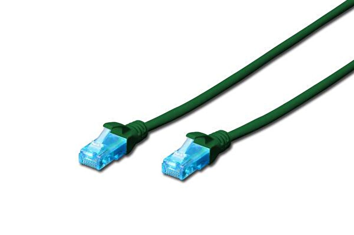 Beek BC-U5030G 3 Mt CAT5E U/UTP AWG26 Yeşil Patch Cord Kablo