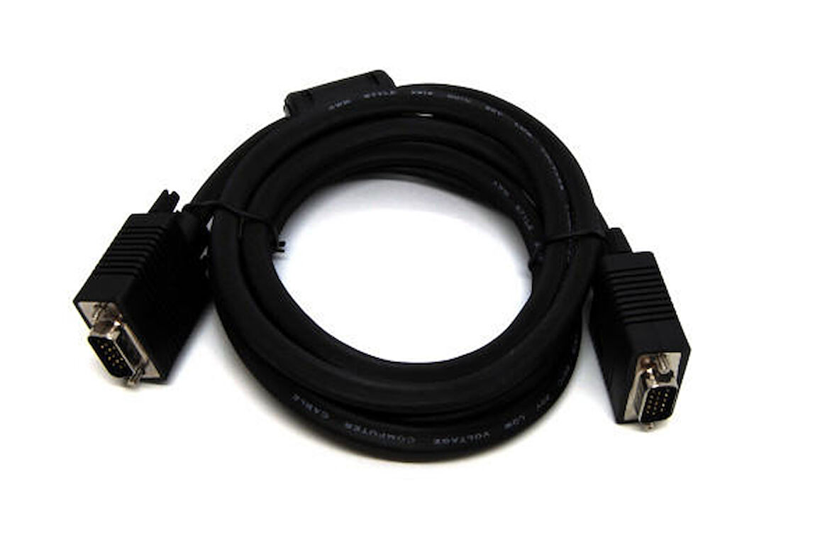 Beek BC-DSP-VG-MM-15-1 15 Mt VGA to VGA Erkek-Erkek 2xFeritte Filitreli Görüntü Kablosu