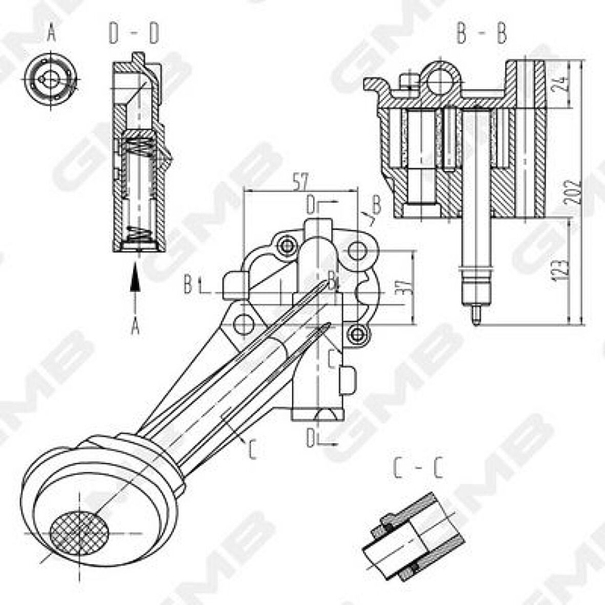 Vw Yag Pompası - Yag Pompası - Gmb Goas-49a