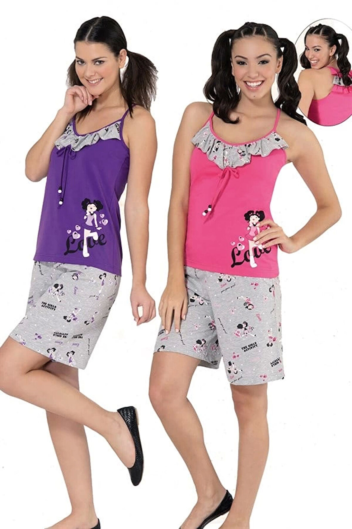 Berrak Kadın Şortlu Takım 5133