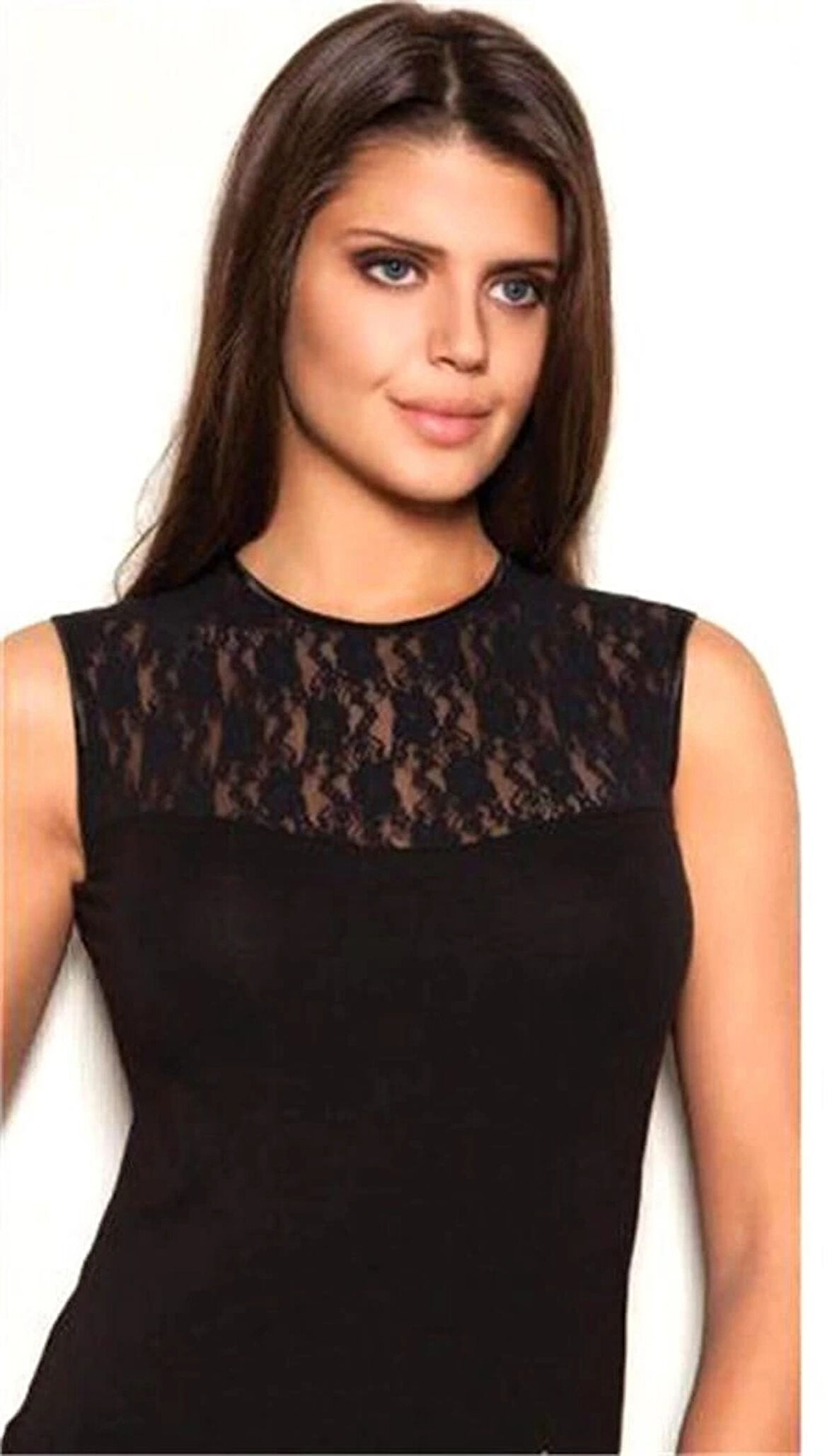 Bayan Kolsuz Model Dantel Desenli Elastene 8016 Atlet