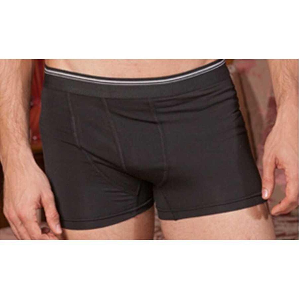 Berrak Likralı Penye Erkek Boxer - 1097-Antra