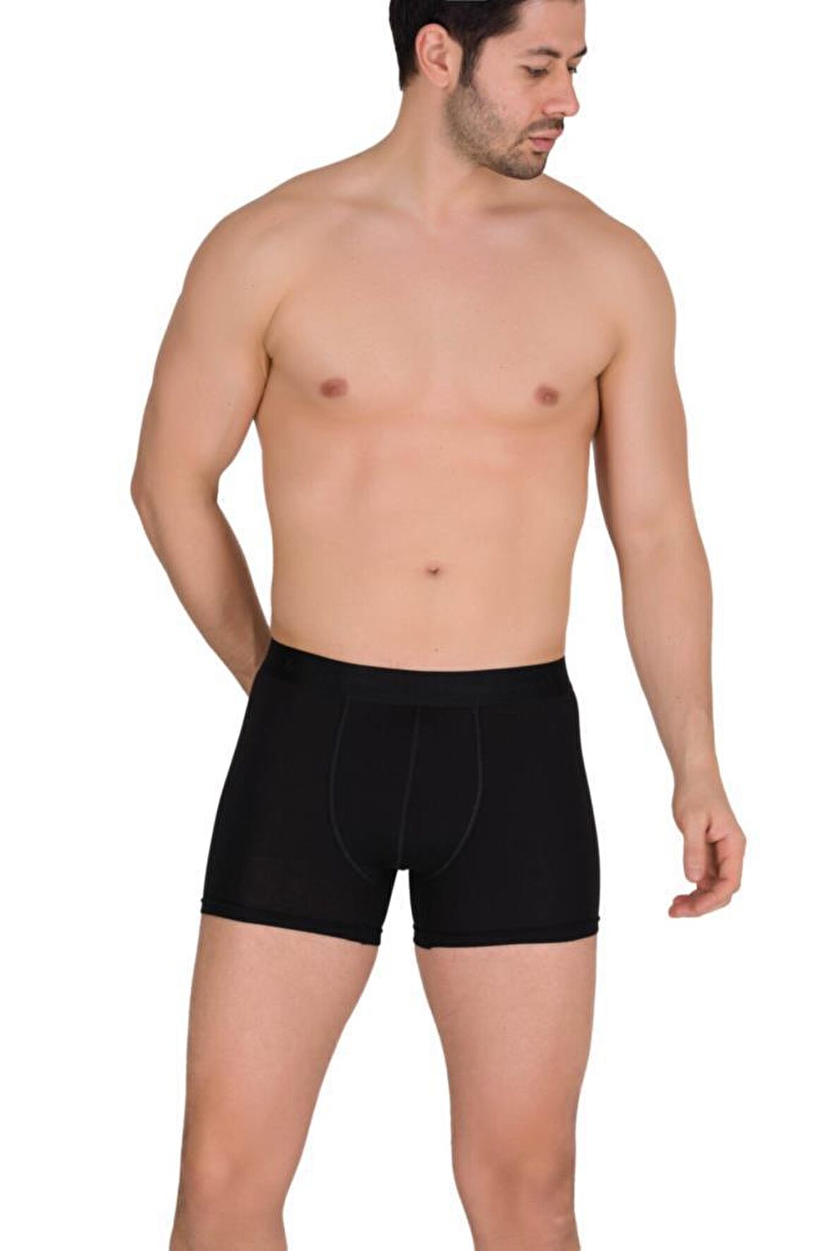Berrak 4476 Pamuk Modal Likralı Erkek Boxer