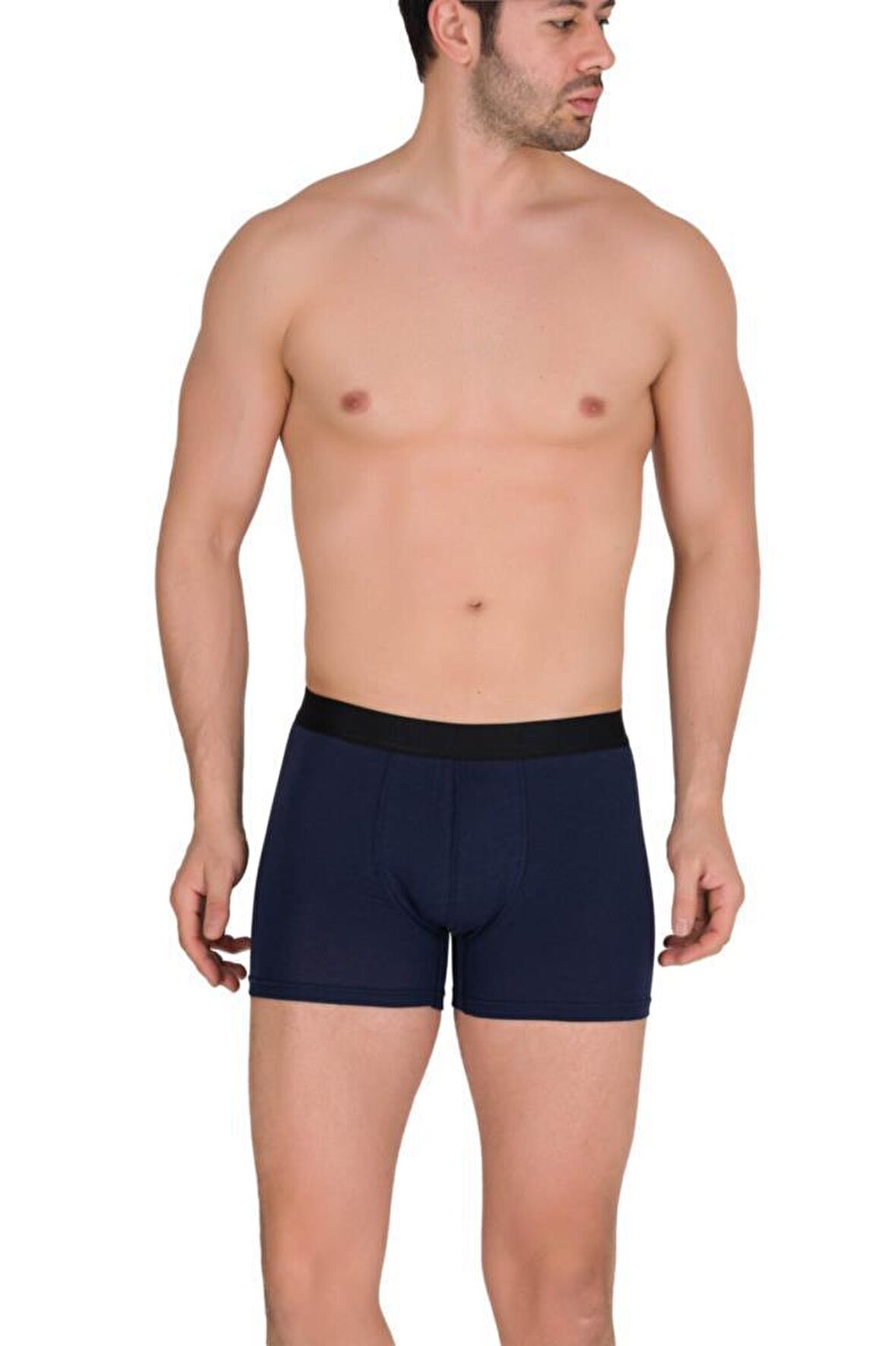 Berrak 4476 Pamuk Modal Likralı Erkek Boxer