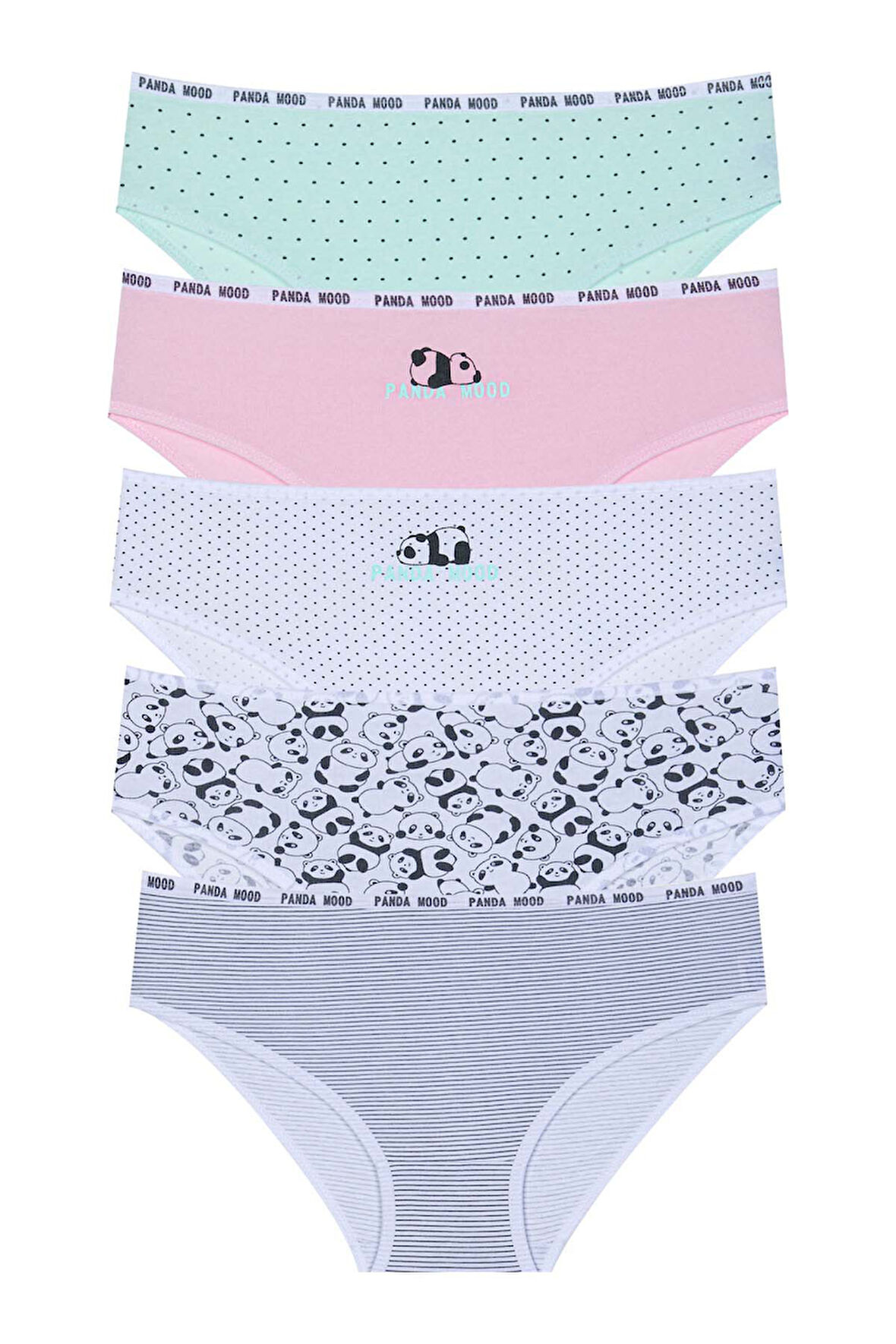 Berrak 6853 Kız Çocuk Bikini 5'Li